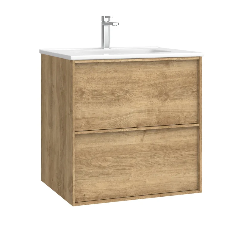 Kommod & Tvättställ 60 cm Tenfors Nordlig Ek