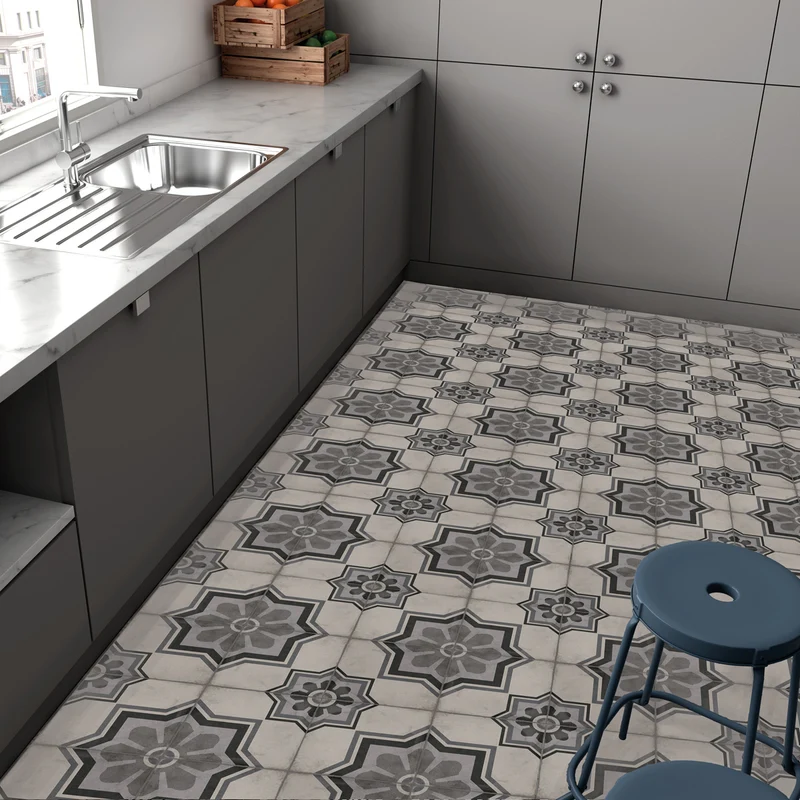 Klinker Art Florence Grey Matt 20x20