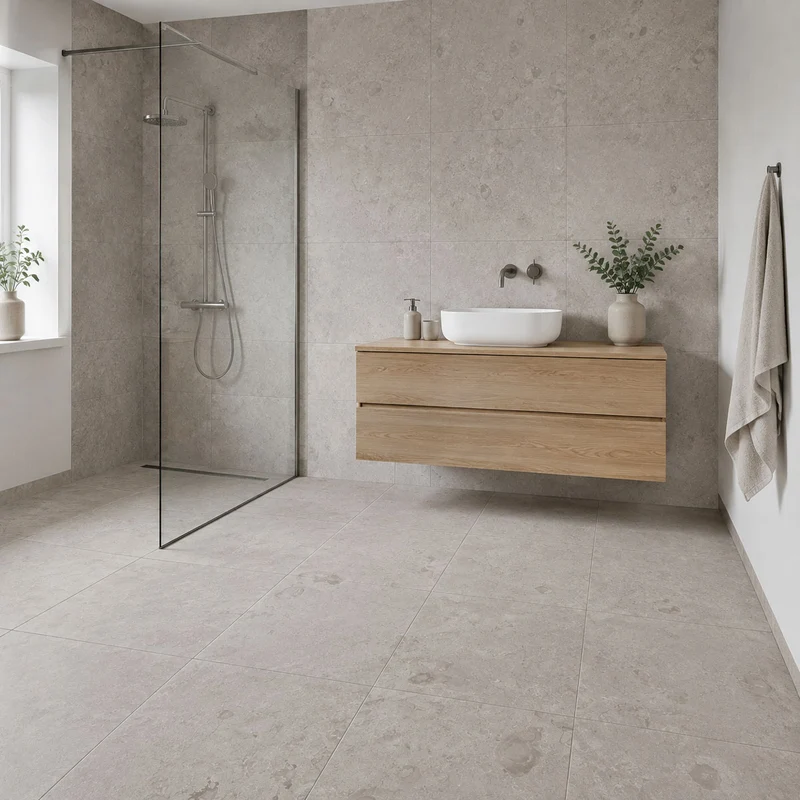 Klinker Jura Kalksten Gris Matt 60x60