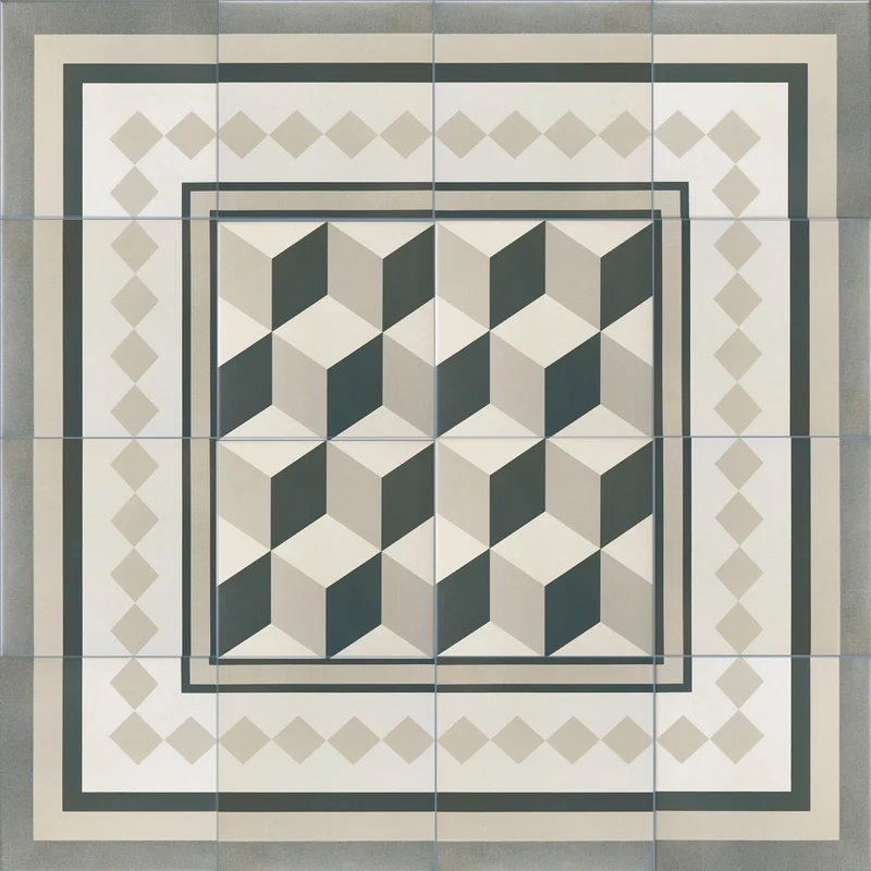 Klinker Atelier Paris Kant Matt 20x20
