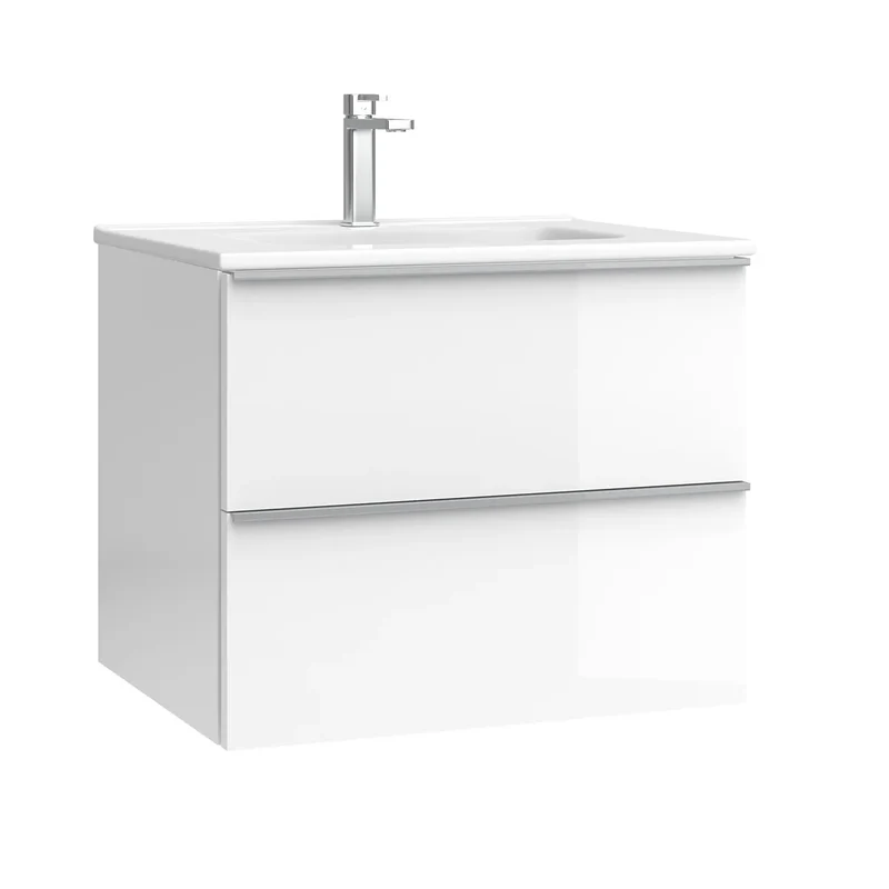 Kommod & Tvättställ 60 cm Tenfors Harmoni Vit Blank