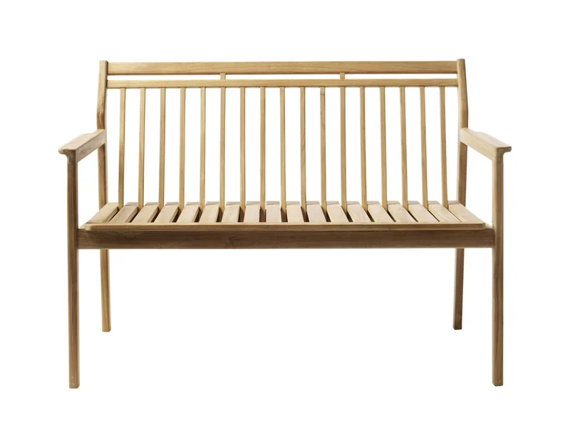M12 Sammen Garden Bench 2 Seater w/Backrest