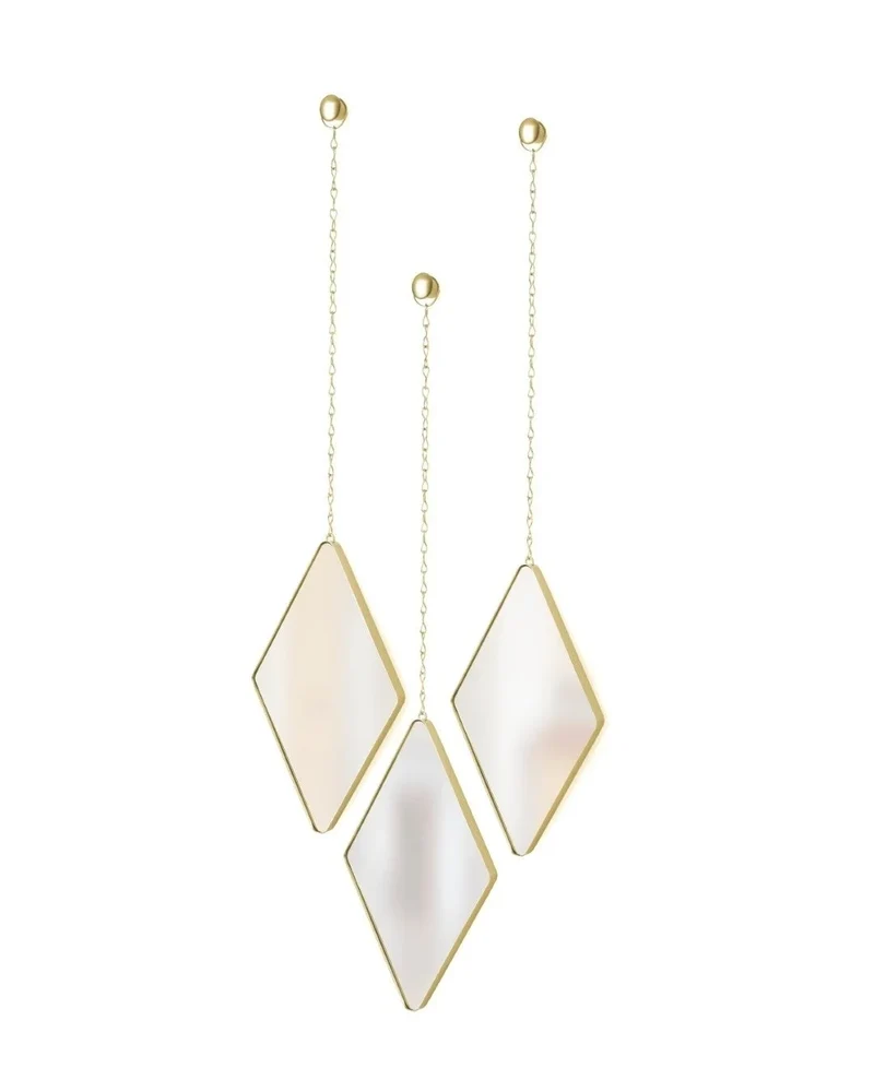 Väggspegel UMBRA - DIMA DIAMOND, guld