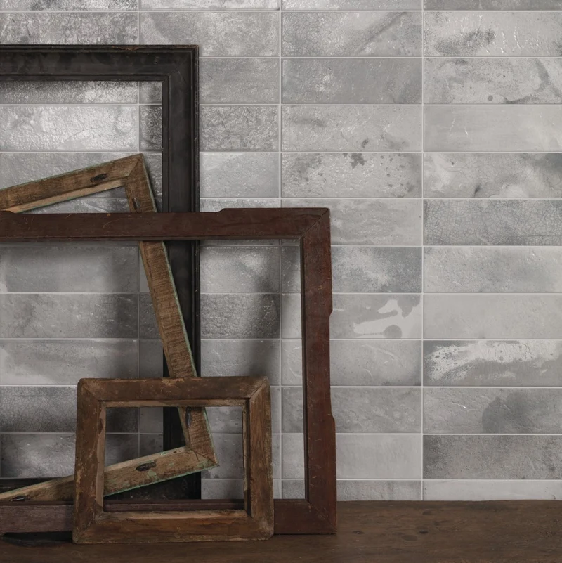 Kakel FS Raku Silver 20x40