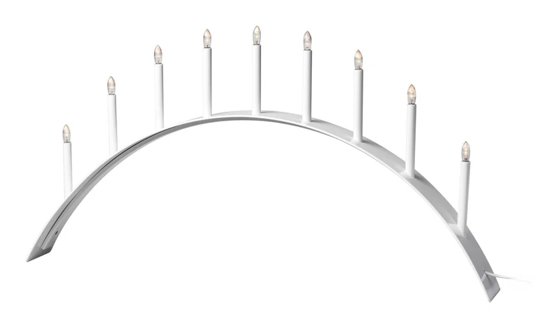 Spica Bow Adventsljusstake 9 LED