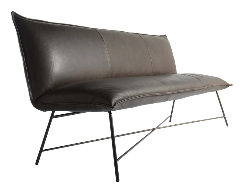 Vidar 195 cm Dining Bench With Back