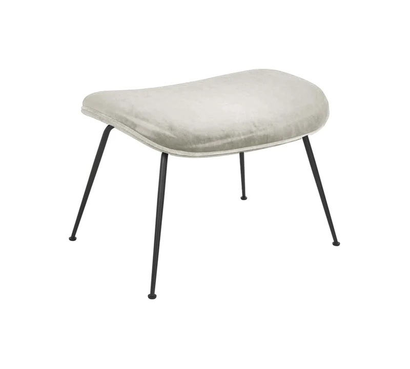Beetle Ottoman Conic Base Black Matt