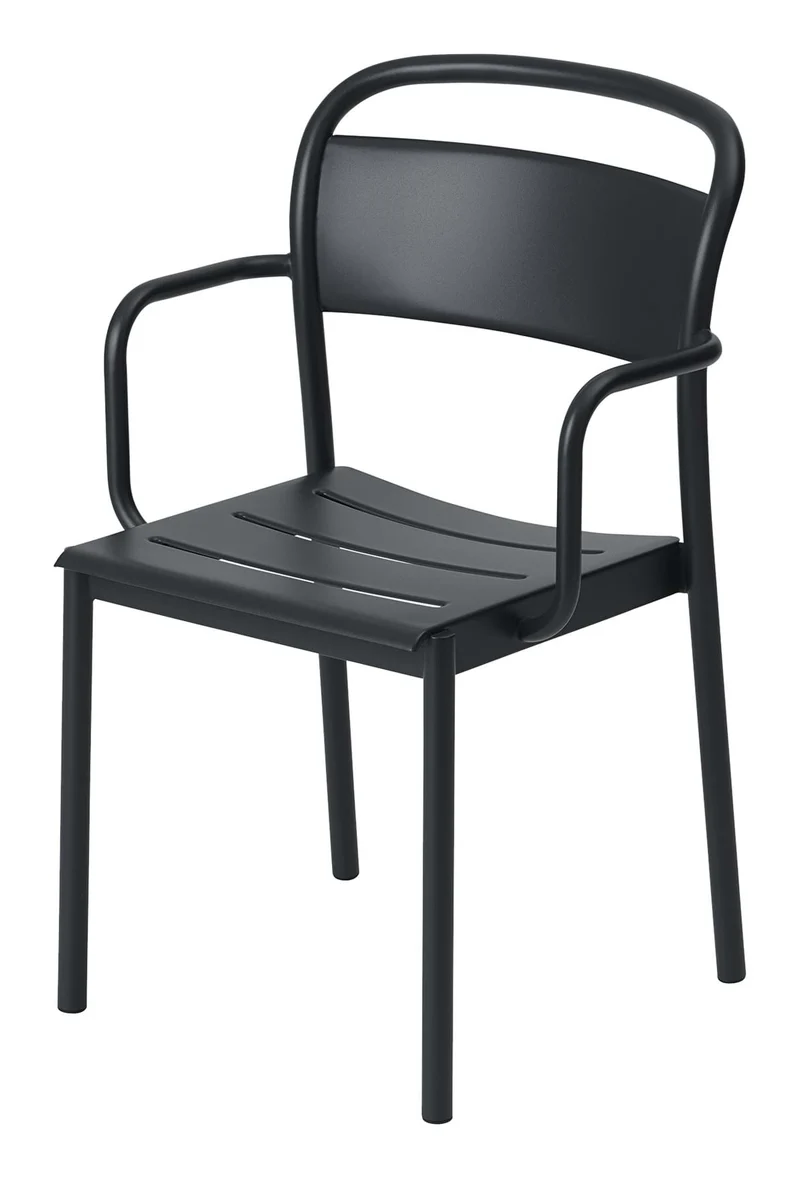 Linear Steel Armchair