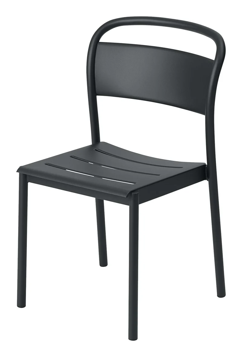 Linear Steel Side Chair