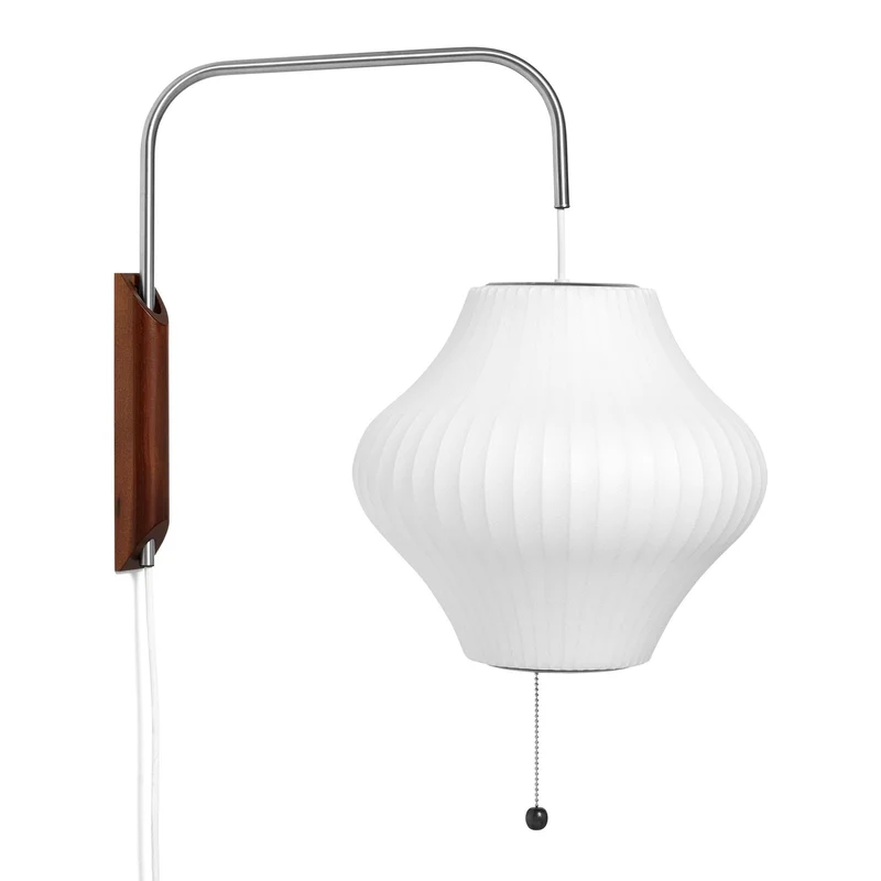 Nelson Pear Wall Sconce Cabled