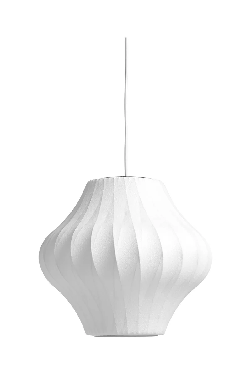 Nelson Pear Crisscross Bubble Pendant