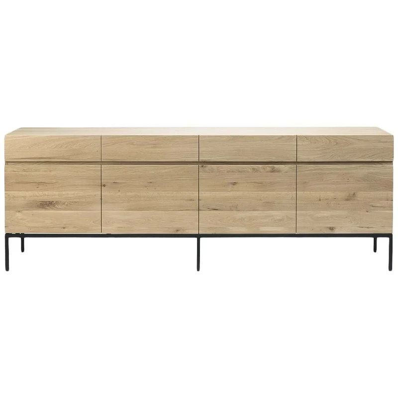 Ligna Sideboard 4 Doors/4 Drawers - Oak