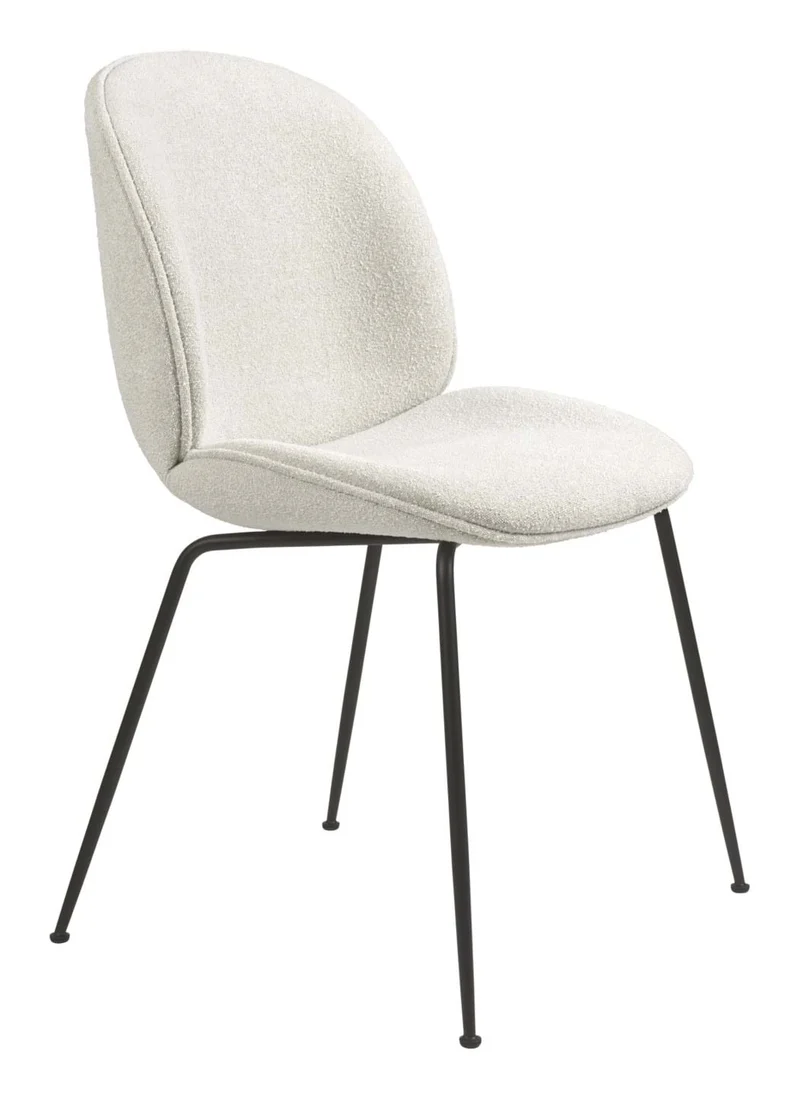 Beetle Chair Fully Upholstered Black Matt Base