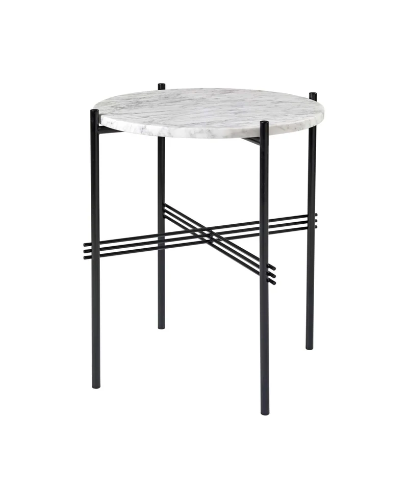 Ts Side Table Ø40 cm Black Frame