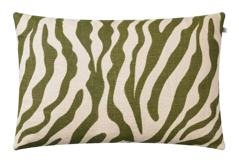 Zebra Linen Cushion Cover 40x60