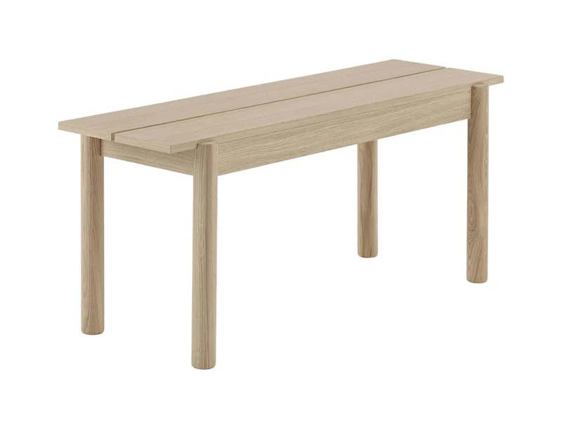 Linear Wood Bench