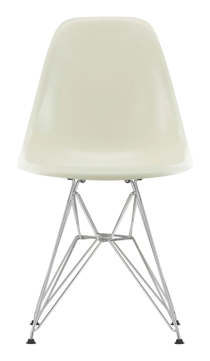 Eames Fiberglass Chair DSR Chrome