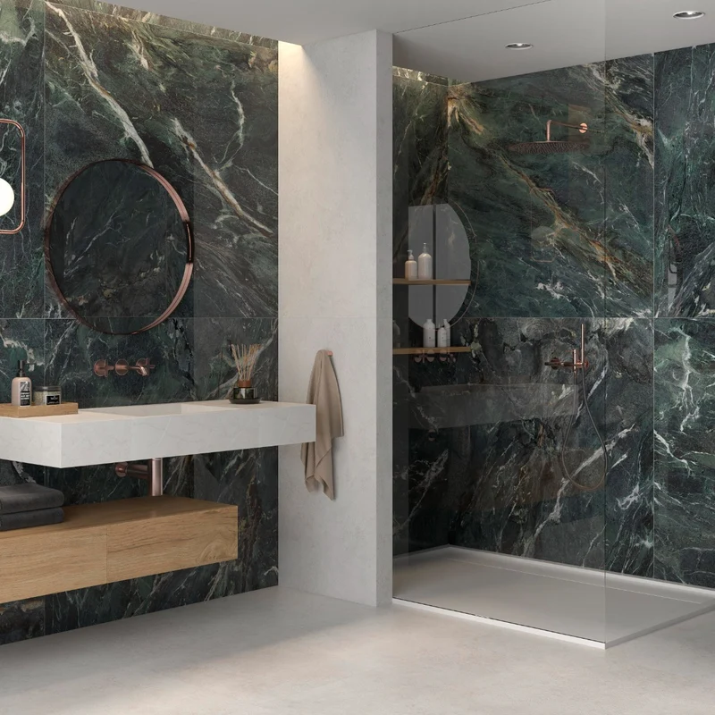 Klinker Lux Marble Green Blank Marmor 60x120