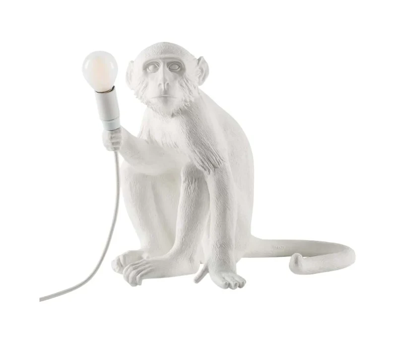 Monkey Lamp Sitting