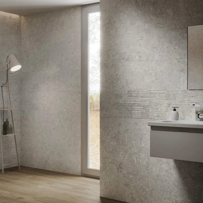 Klinker Gotlandssten Kalksten Gris 60x60