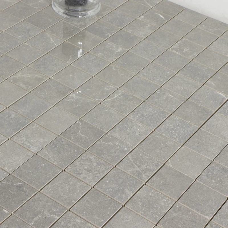 Mosaik Soapstone Gray Blank Marmor
