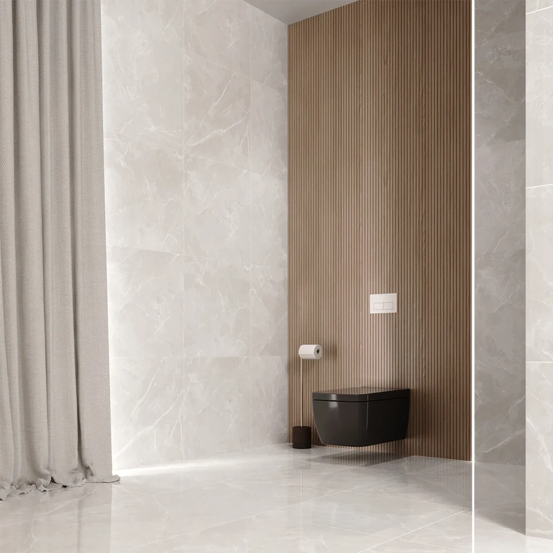 Klinker Pulpis Light Grey Marmor Blank 60x60