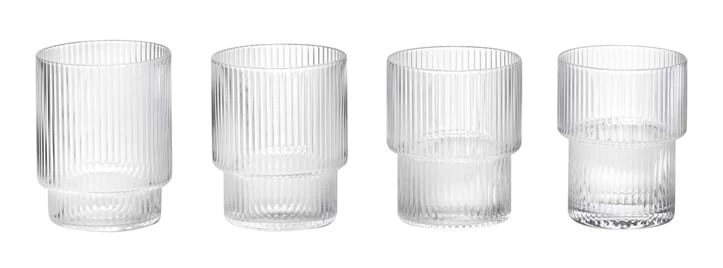 Ripple Glasses Set Of 4