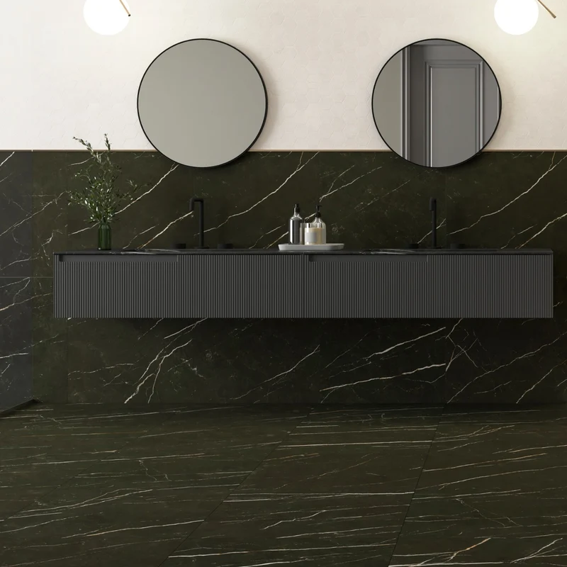 Klinker Elite Black Marmor Matt 60x60