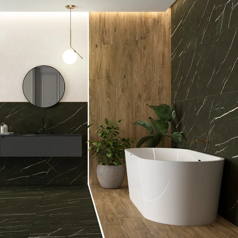 Klinker Elite Black Marmor Matt 30x60