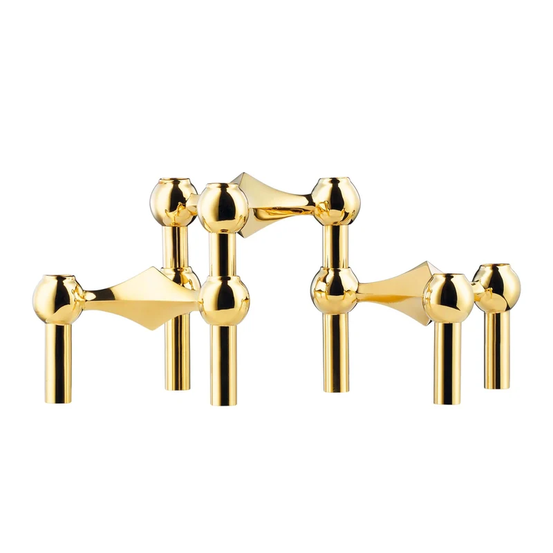 Stoff Nagel Candle Holder 3PC