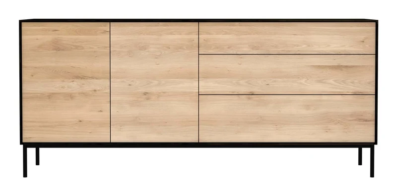 Blackbird Sideboard 2 Doors/3 Drawers - Oak