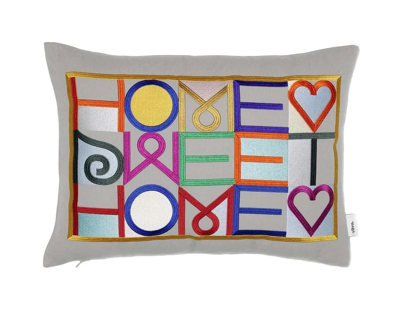 Embroidered Pillow - Home Sweet Home