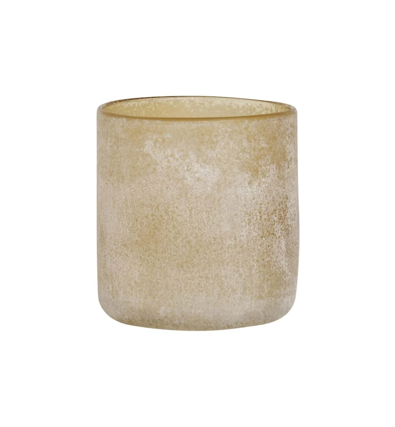 Frost Candleholder Brown/Amber