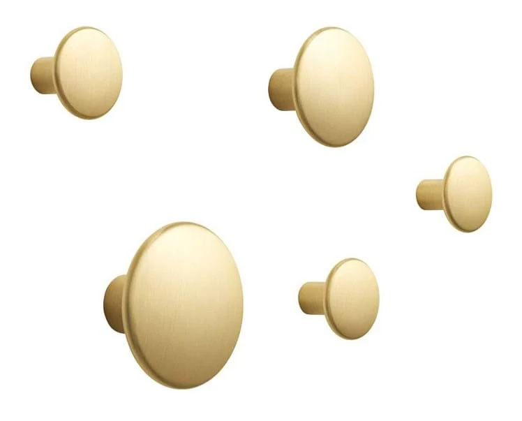 The Dots Set Of 5 Metal