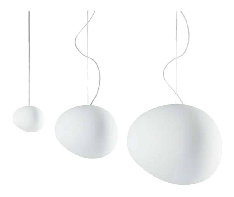 Gregg Piccola Pendant - White