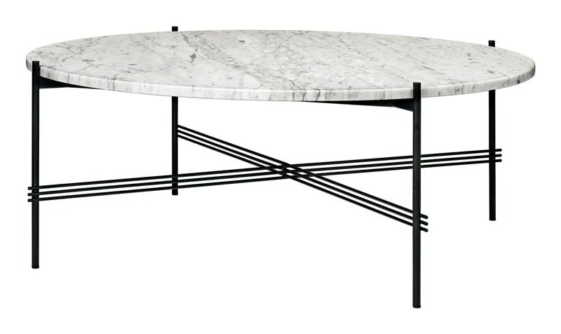 Ts Coffee Table Ø105 cm Black Frame