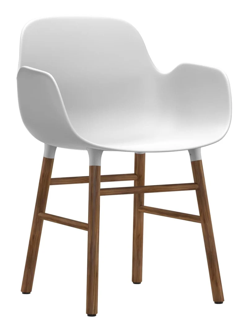 Form Armchair Walnut