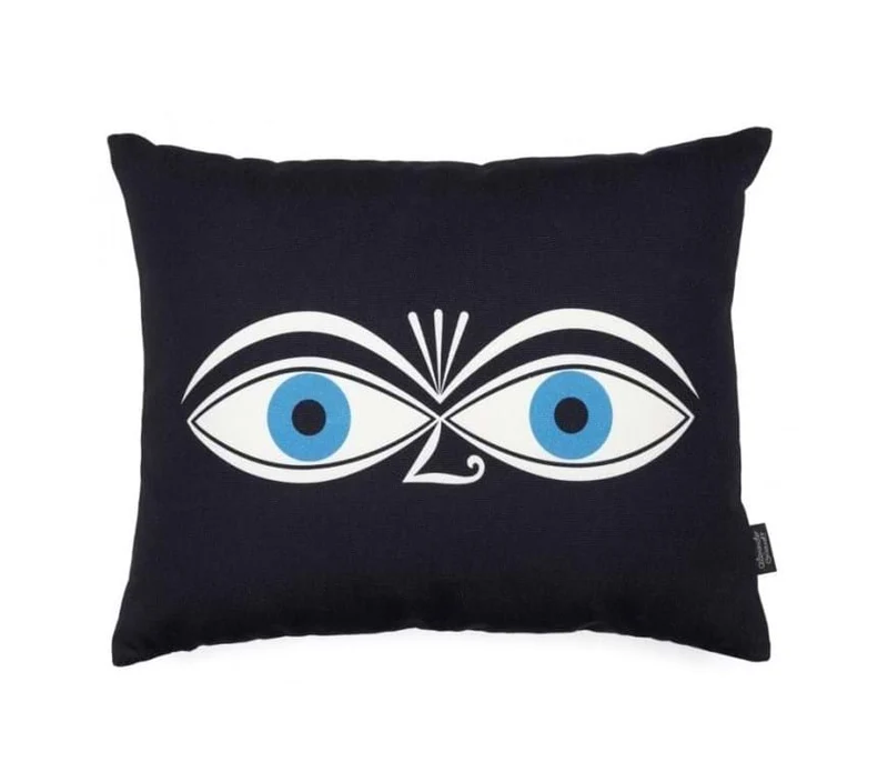 Graphic Print Pillow Eyes
