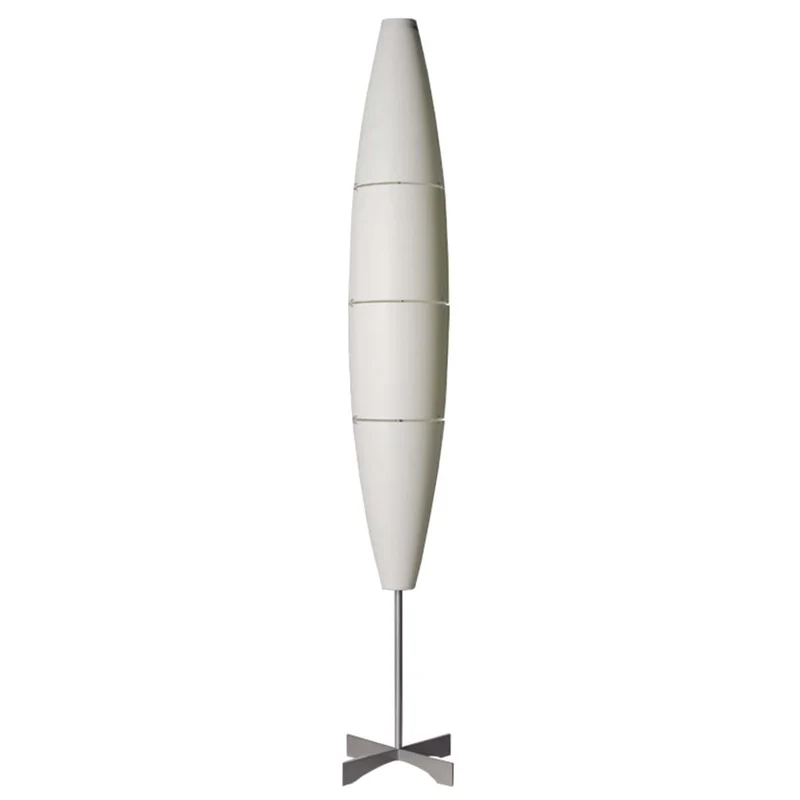 Havanna Floor Lamp - White/Aluminium