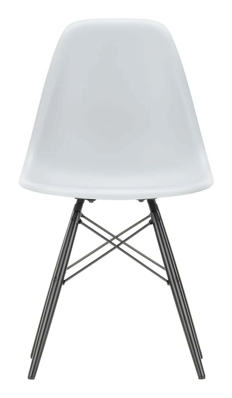 Eames Plastic Side Chair RE DSW - Black Maple