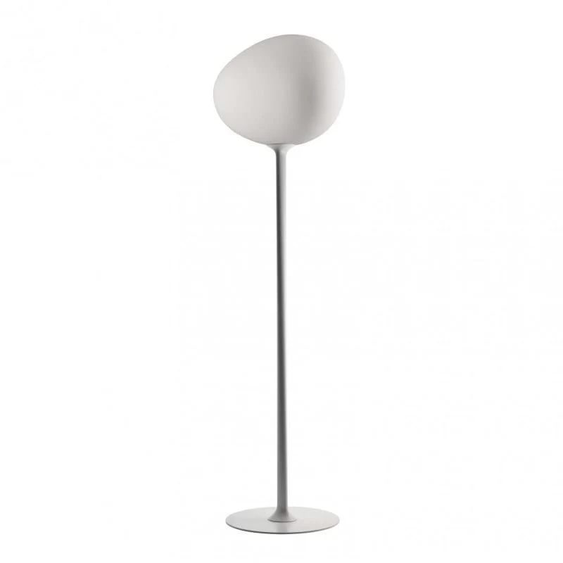 Gregg Media Floor Lamp - White/Grafite
