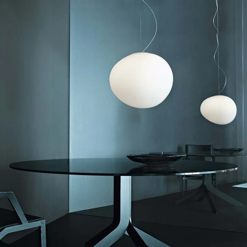 Gregg Media Pendant - White