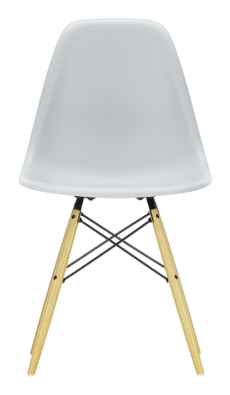 Eames Plastic Side Chair RE DSW - Golden Maple