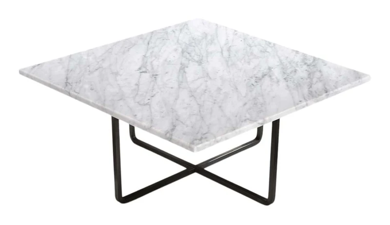 Ninety Table 80x80 Marble