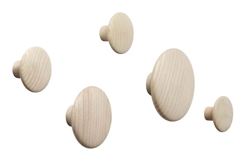 The Dots Set Of 5 Wood