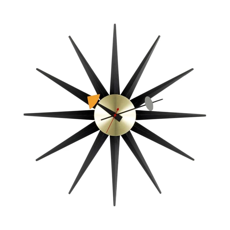 Sunburst Clock