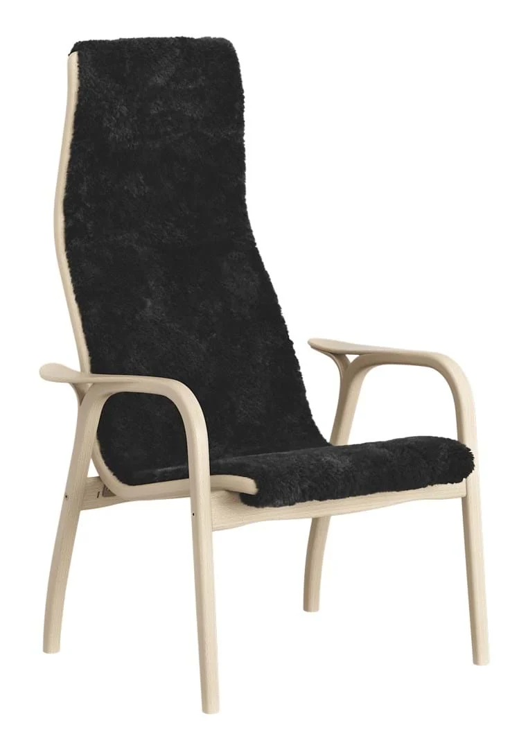 Lamino Fåtölj Bok Naturlack