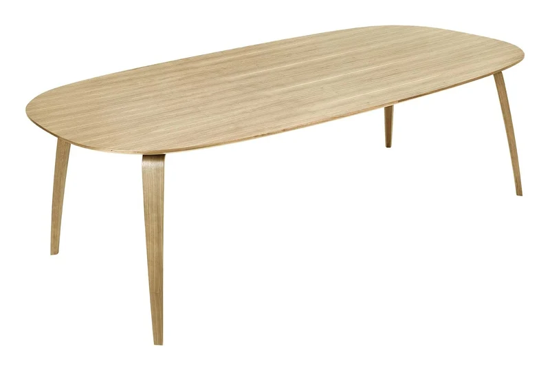 Gubi Dining Table Elliptical 120x230